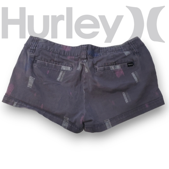 HURLEY Lowrider Shorts | Dusty Purple 90's Vibes | Size 7 - Picture 2 of 6